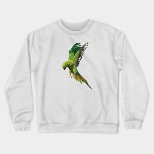 love bird low poly art Crewneck Sweatshirt